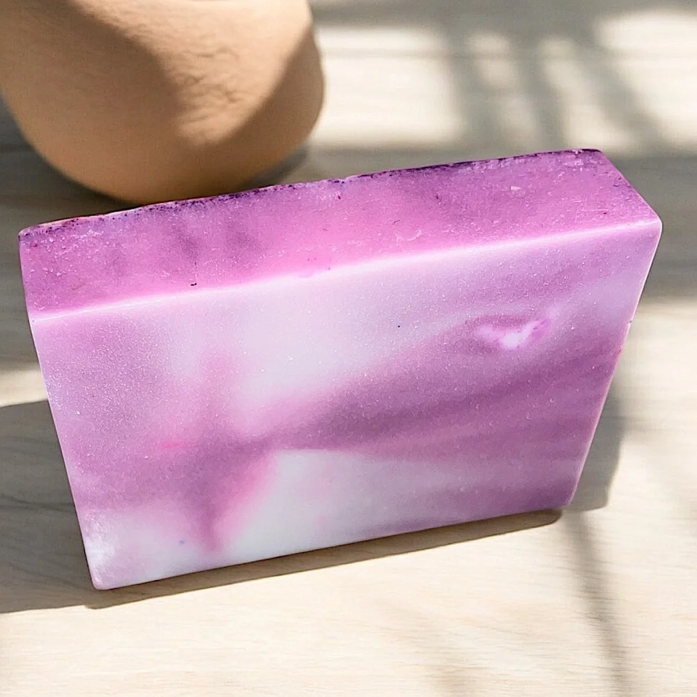 Pineapple mango vanilla HANDMADE soap DONKEY milk & coconut oil 2x3 inch 4oz